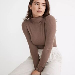 Madewell Ribbed Turtleneck Size Large